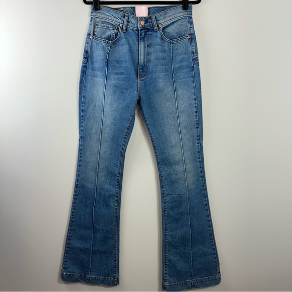 Revice Venus Flare Jeans in Eclipse Wash Size 29 - Picture 3 of 8